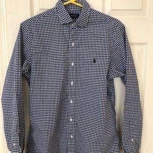 Polo Checkered Button Down (NWOT)